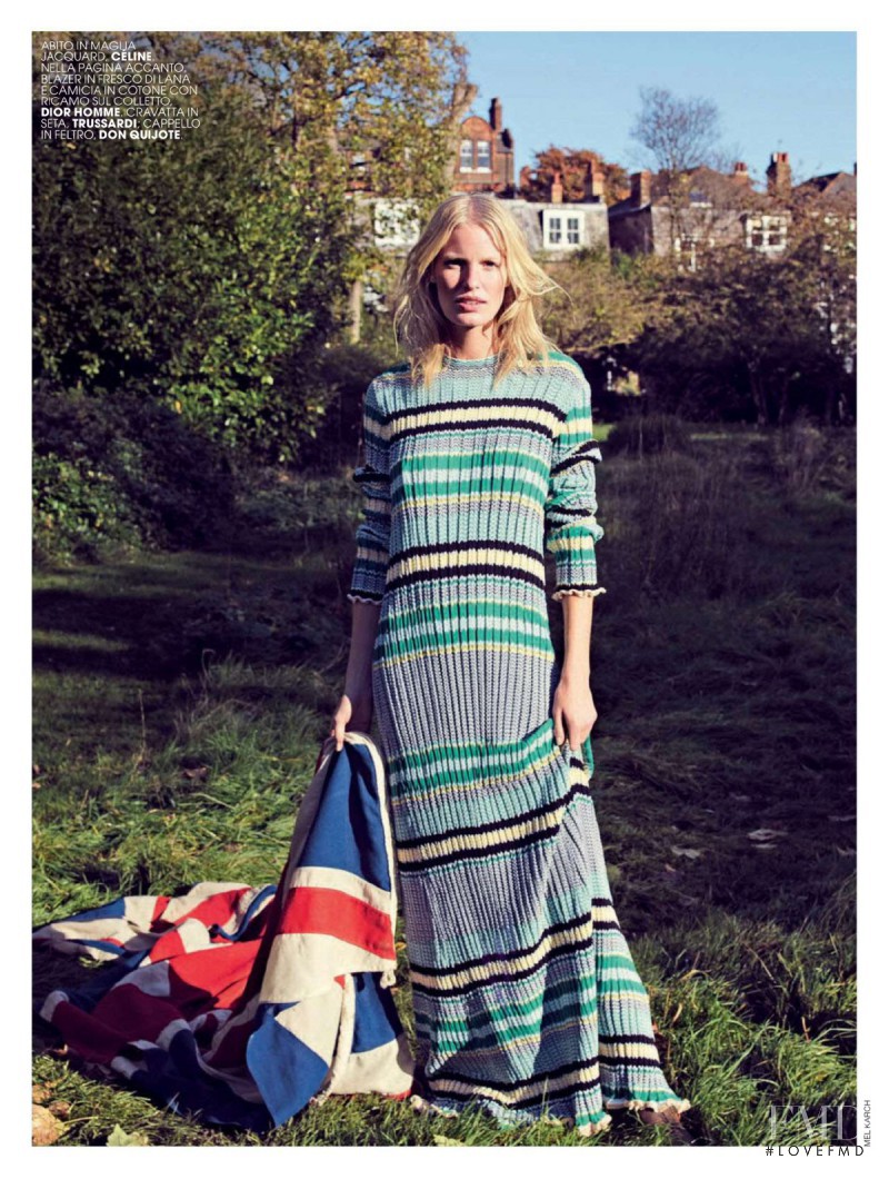 Caroline Winberg featured in Peace And Love, January 2015