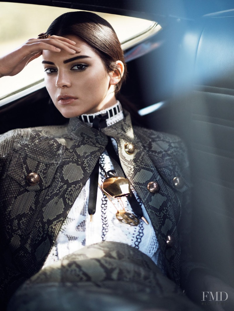 Kendall Jenner featured in Rise Up, January 2015