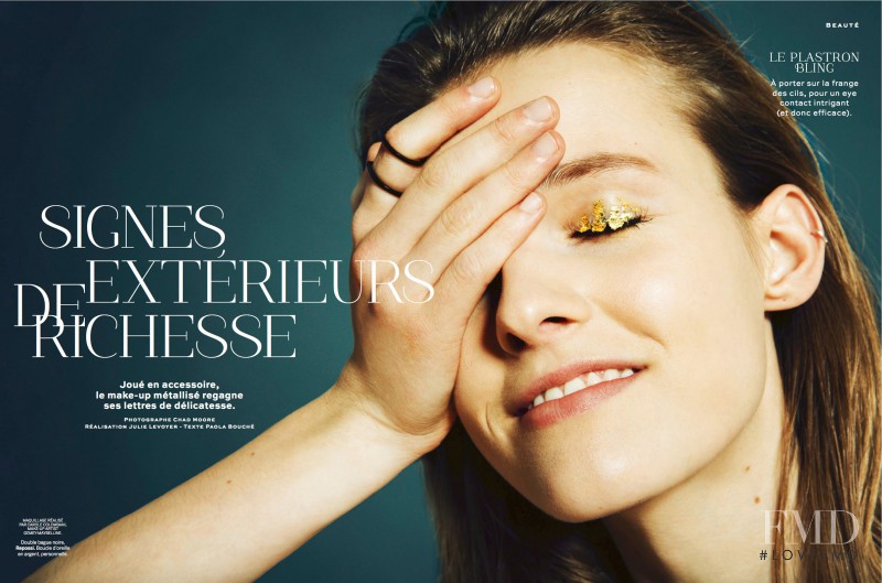 Emma  Oak featured in Signes De Extérieurs Richesse, December 2014