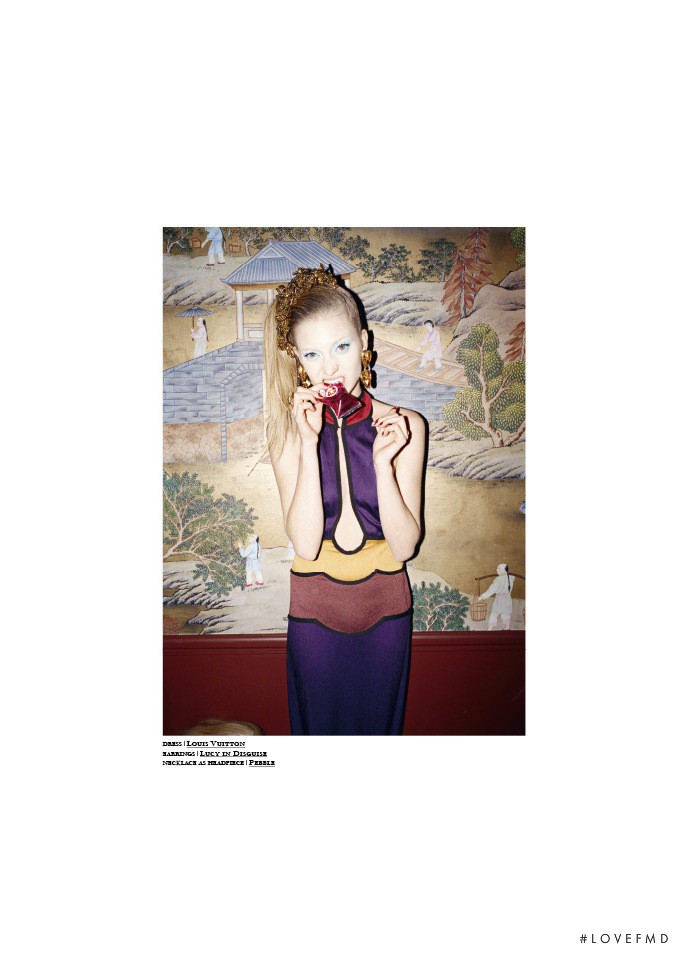 Iris van Berne featured in China White, March 2011