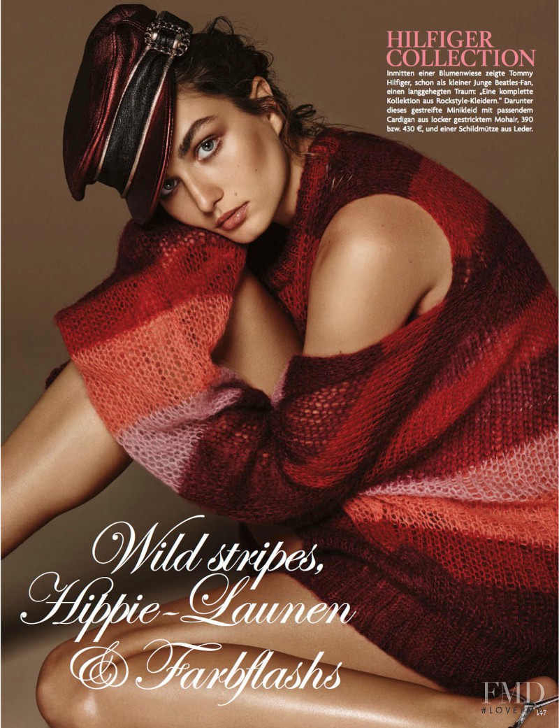 Andreea Diaconu featured in So Schön So Chic Die Trends Für Frühjahr/sommer 2015, January 2015