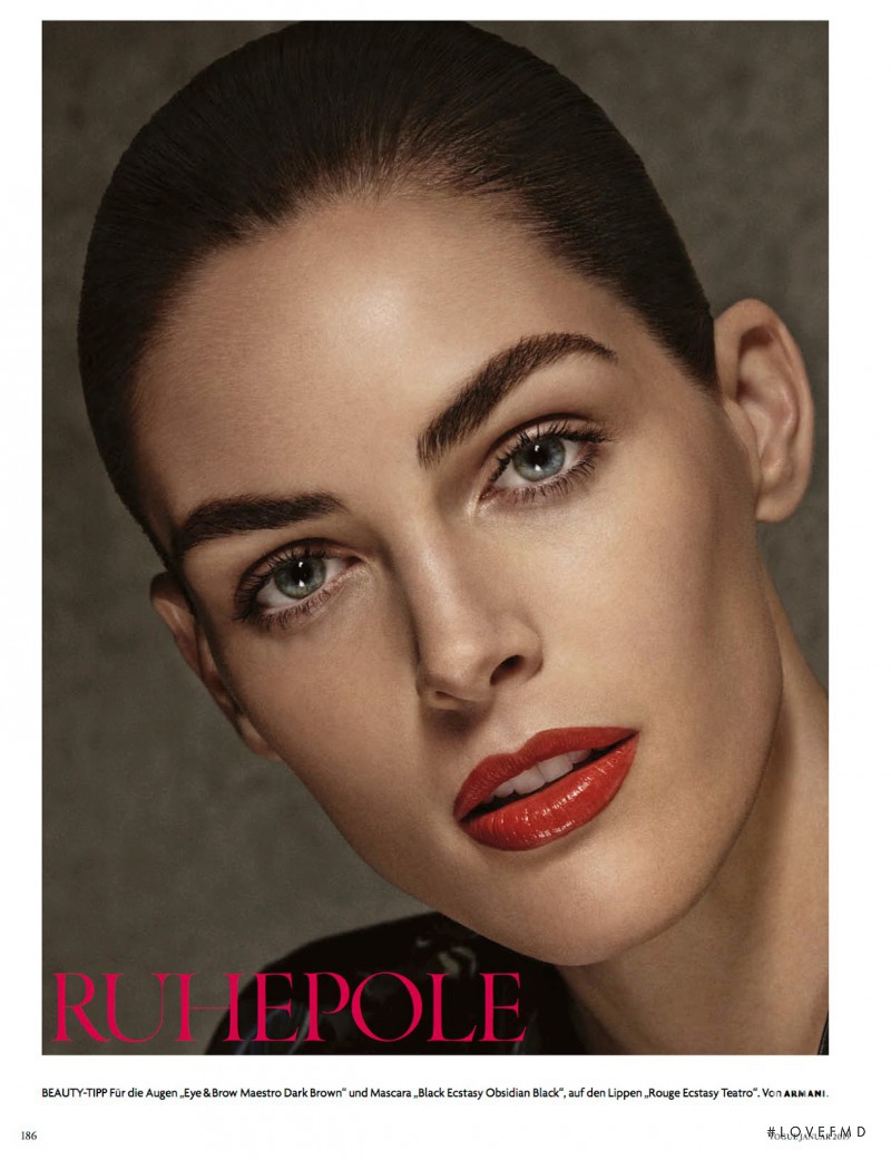 Hilary Rhoda featured in So Schön So Chic Die Trends Für Frühjahr/sommer 2015, January 2015