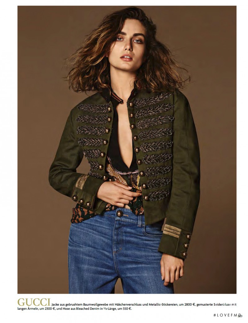 Andreea Diaconu featured in So Schön So Chic Die Trends Für Frühjahr/sommer 2015, January 2015