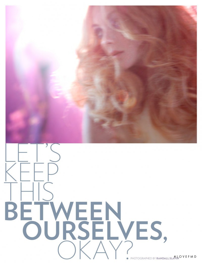 Heather Marks featured in Let\'s keep this between ourselves, Okay?, June 2011