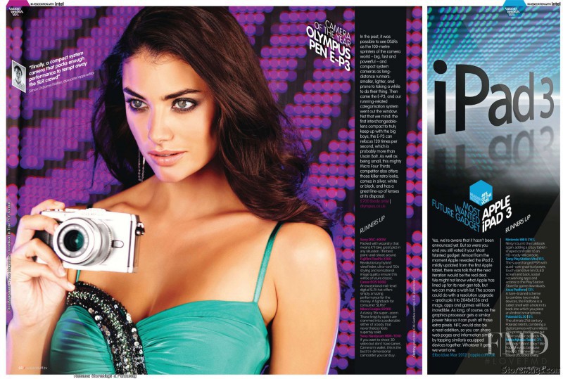 Lauren Mellor featured in The Stuff Gadget Awards 2011, December 2011