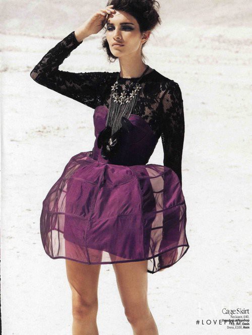 Lauren Mellor featured in Cut out story, January 2012
