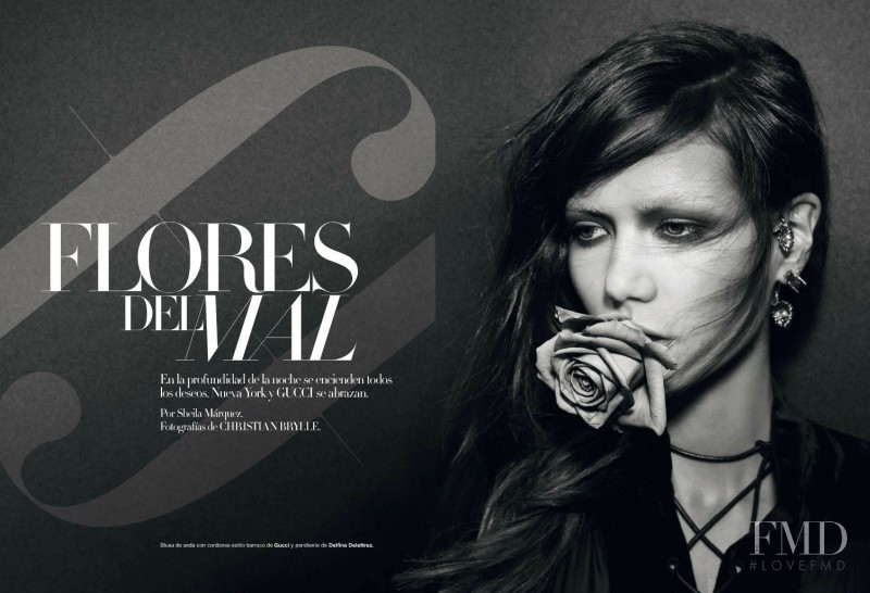 Sheila Marquez featured in Flores Del Mal, September 2012