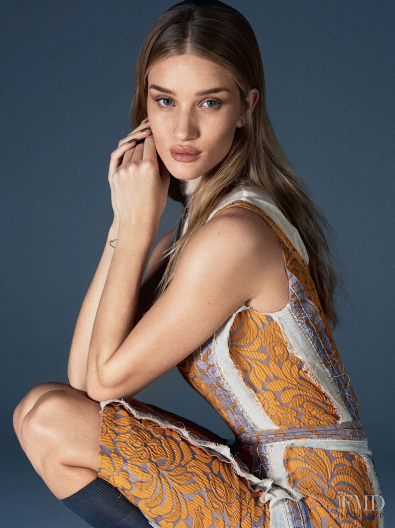 Rosie Huntington-Whiteley featured in New Pieces, February 2015