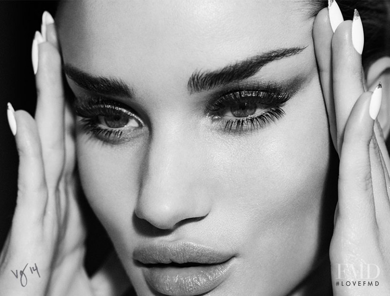 Rosie Huntington-Whiteley featured in Wet Hot Summer, June 2014