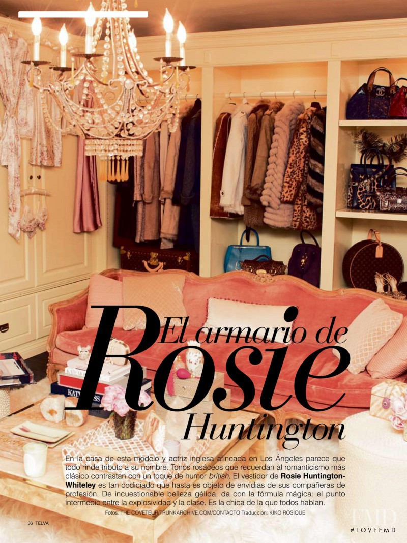 El armario de Rosie Huntington, May 2014