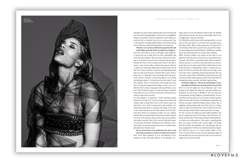 Rosie Huntington-Whiteley featured in I was born this way, March 2014