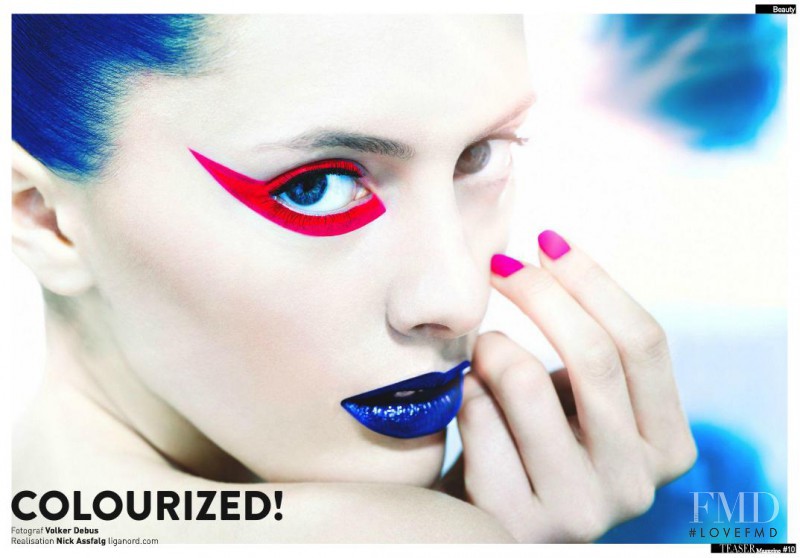 Anastasiya Skoryk featured in Colourized!, March 2011