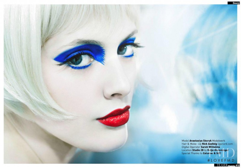 Anastasiya Skoryk featured in Colourized!, March 2011