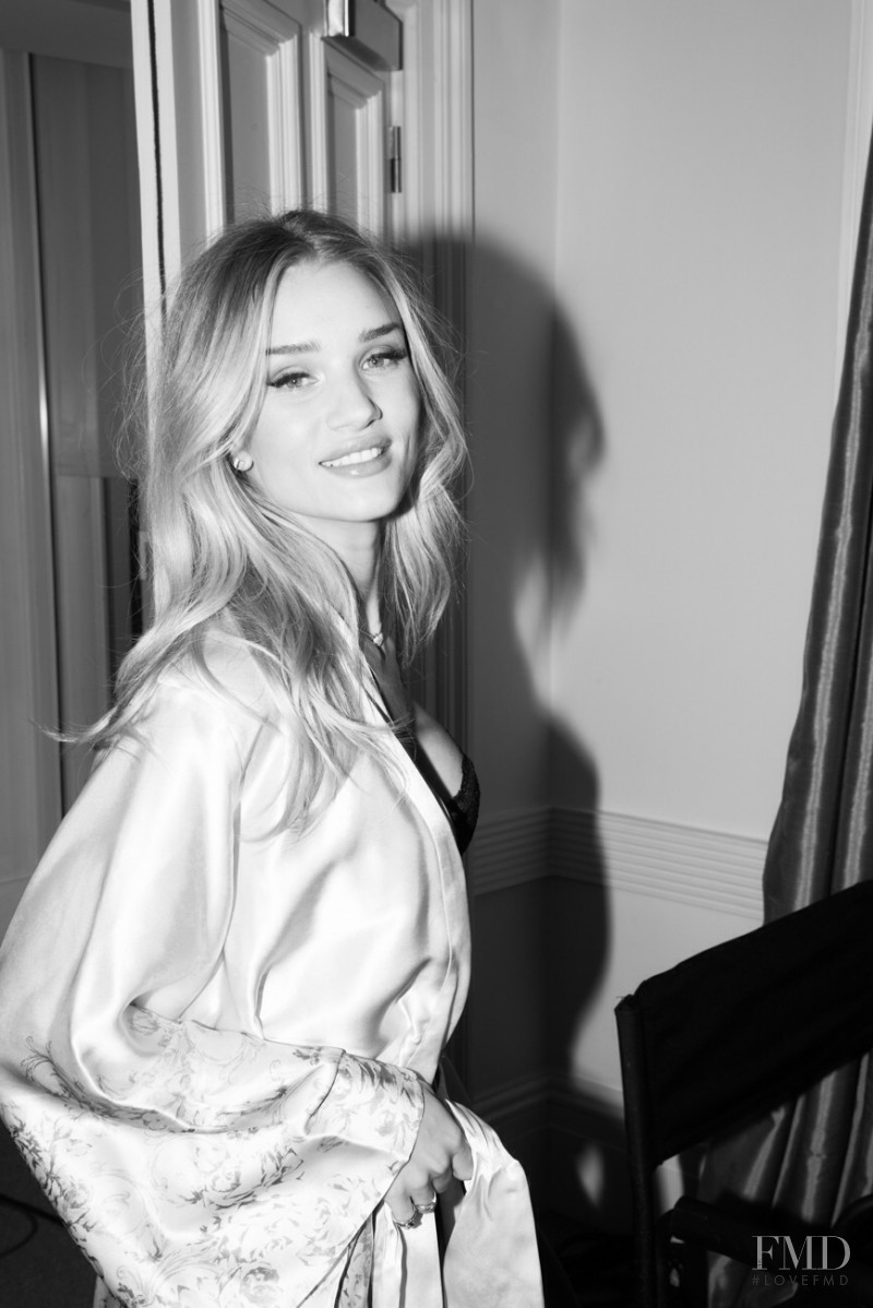 Rosie Huntington-Whiteley featured in On Set with Rosie Huntington-Whiteley, May 2014