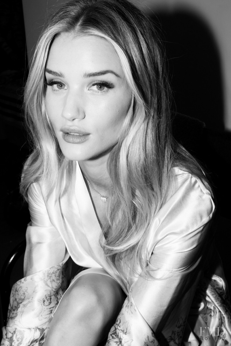 Rosie Huntington-Whiteley featured in On Set with Rosie Huntington-Whiteley, May 2014