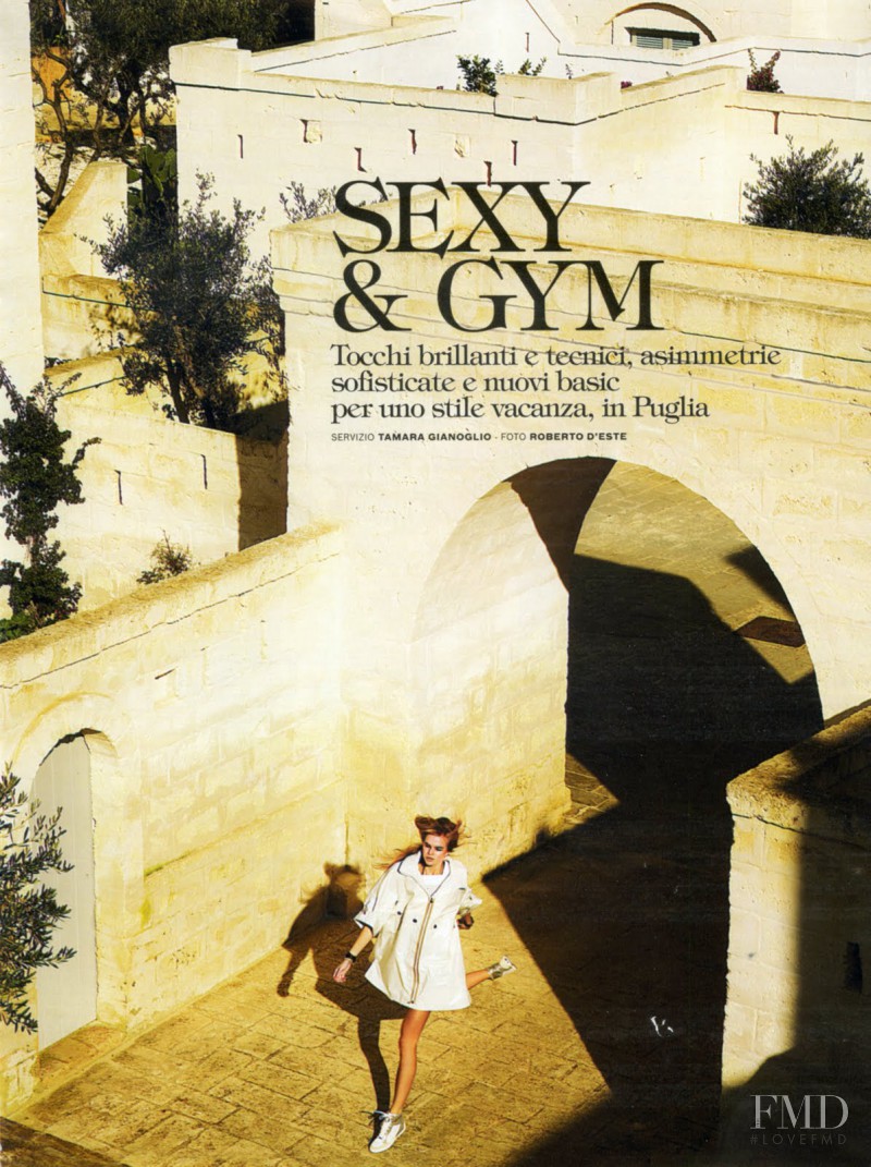 Milou Sluis featured in Sexy & Gym, May 2011