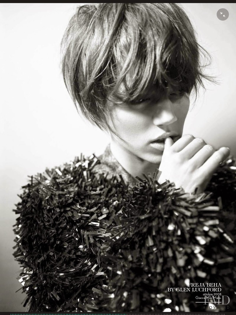 Freja Beha Erichsen featured in Beauty Portfolio, September 2014