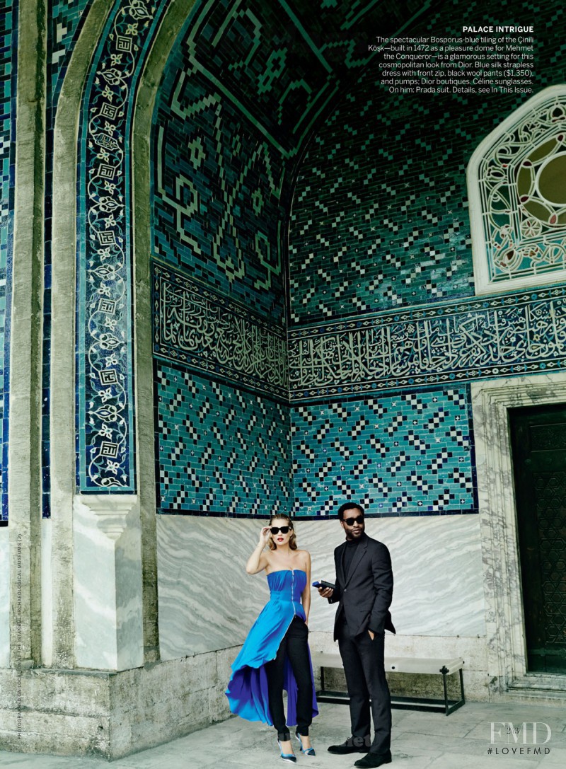 Kate Moss featured in The Silk Road, December 2013