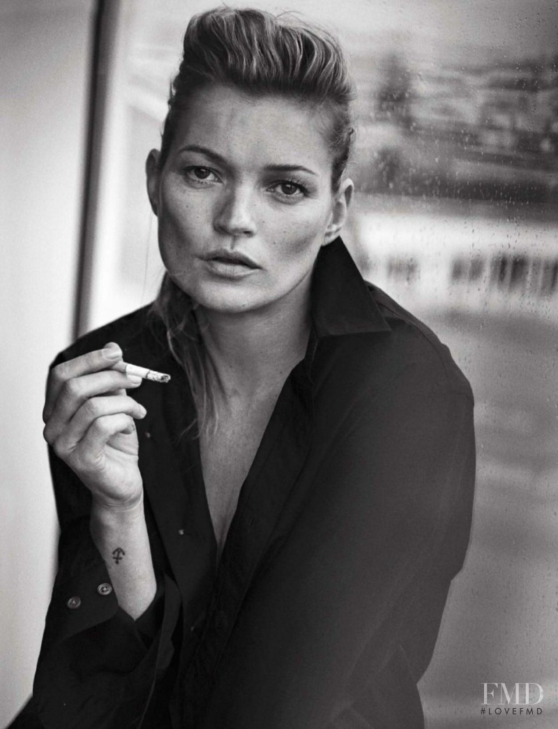 Kate Moss featured in Kate, January 2015