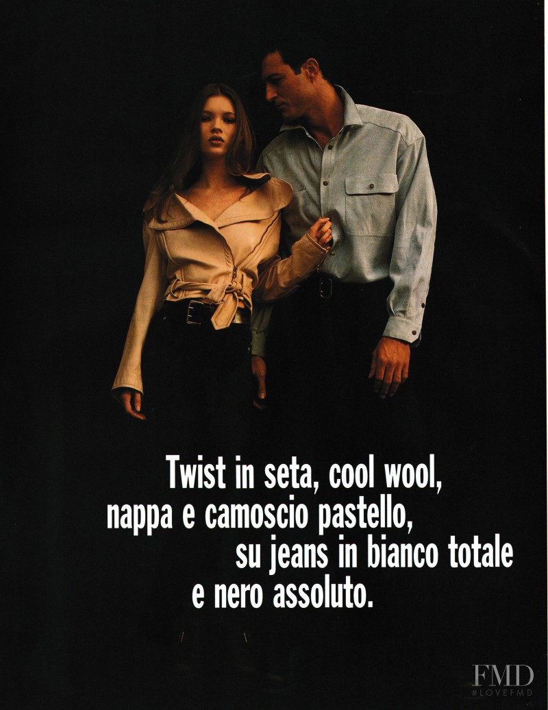 Kate Moss featured in Rock da Citta, March 1992