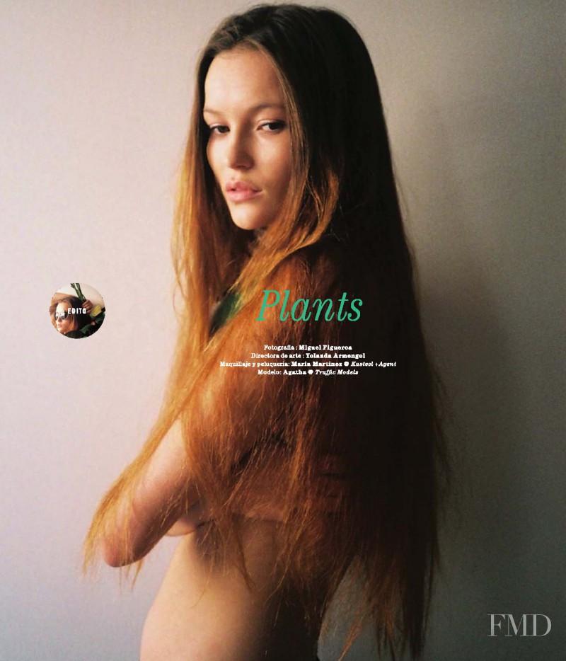 Agata Danilova featured in Plants, April 2011