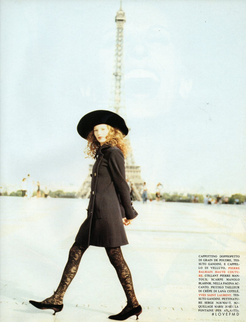Kate Moss featured in Alta Moda Supplement/Tout Petit/Vraiment Petit, September 1993