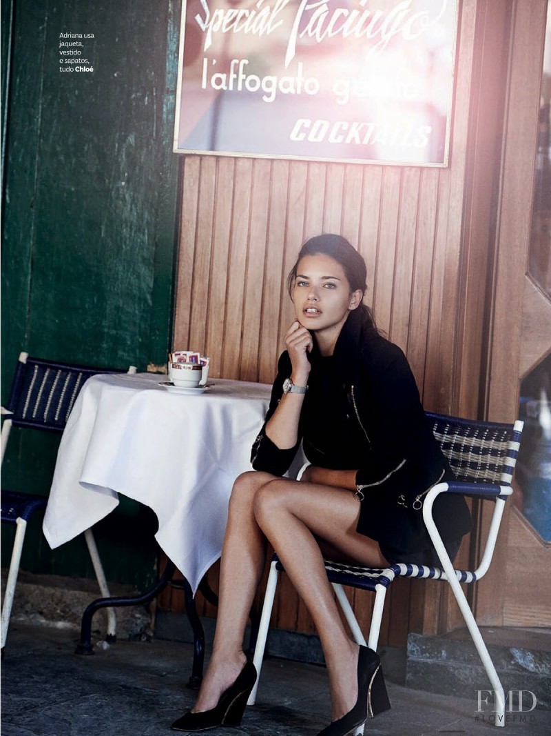 Adriana Lima featured in Dolce Vita, November 2014