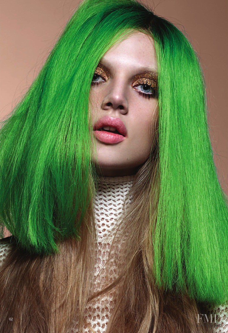 Holly Rose Emery featured in Mask Layer, September 2014