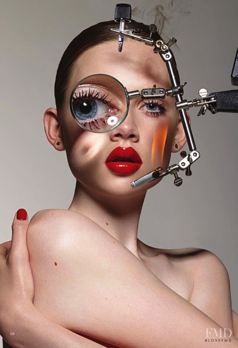 Holly Rose Emery featured in Mask Layer, September 2014