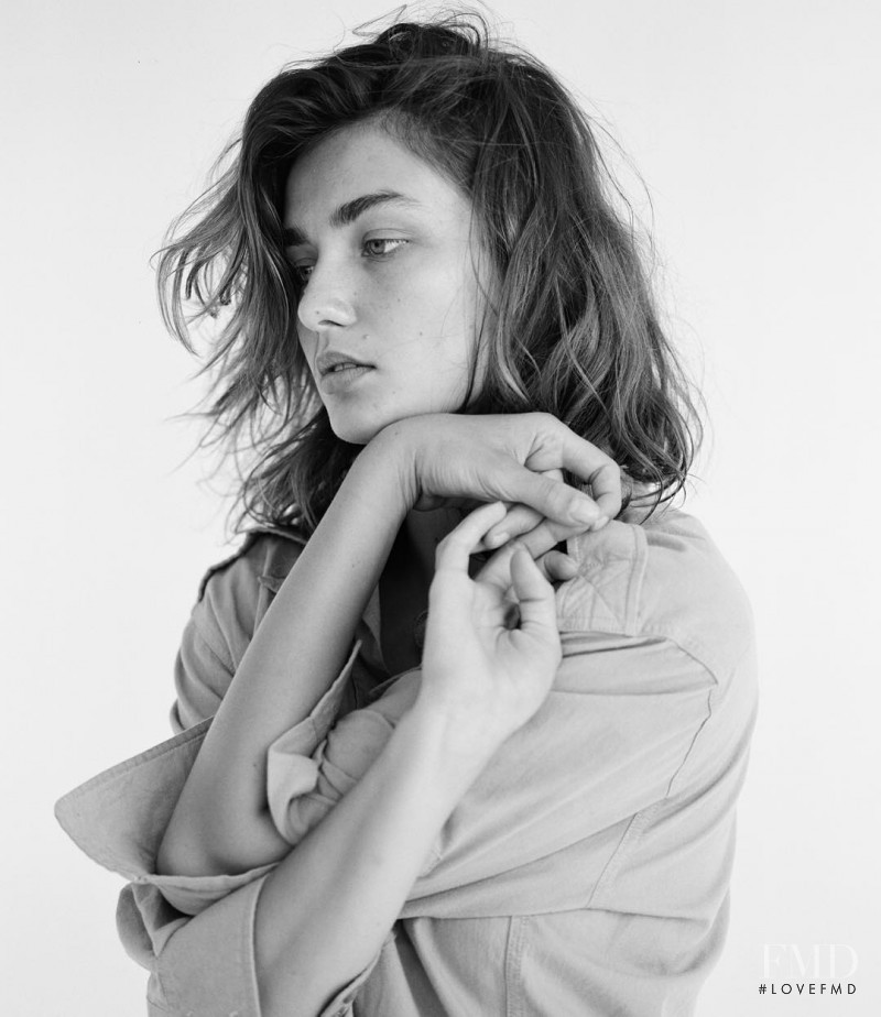 Andreea Diaconu featured in Newcomer, December 2014