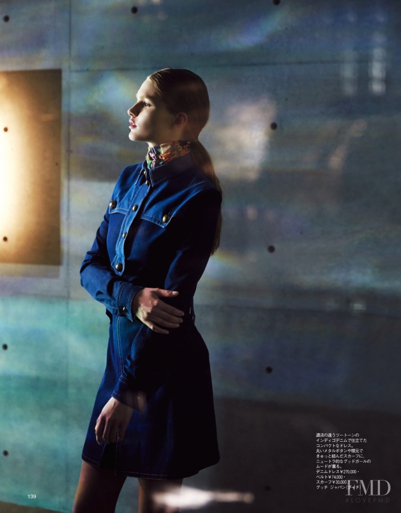 Aneta Pajak featured in Gucci, February 2015