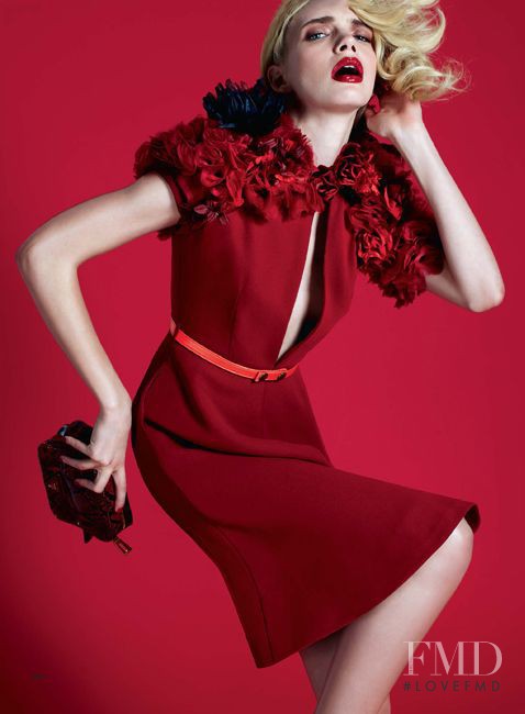 Sophie Srej featured in Red, August 2011