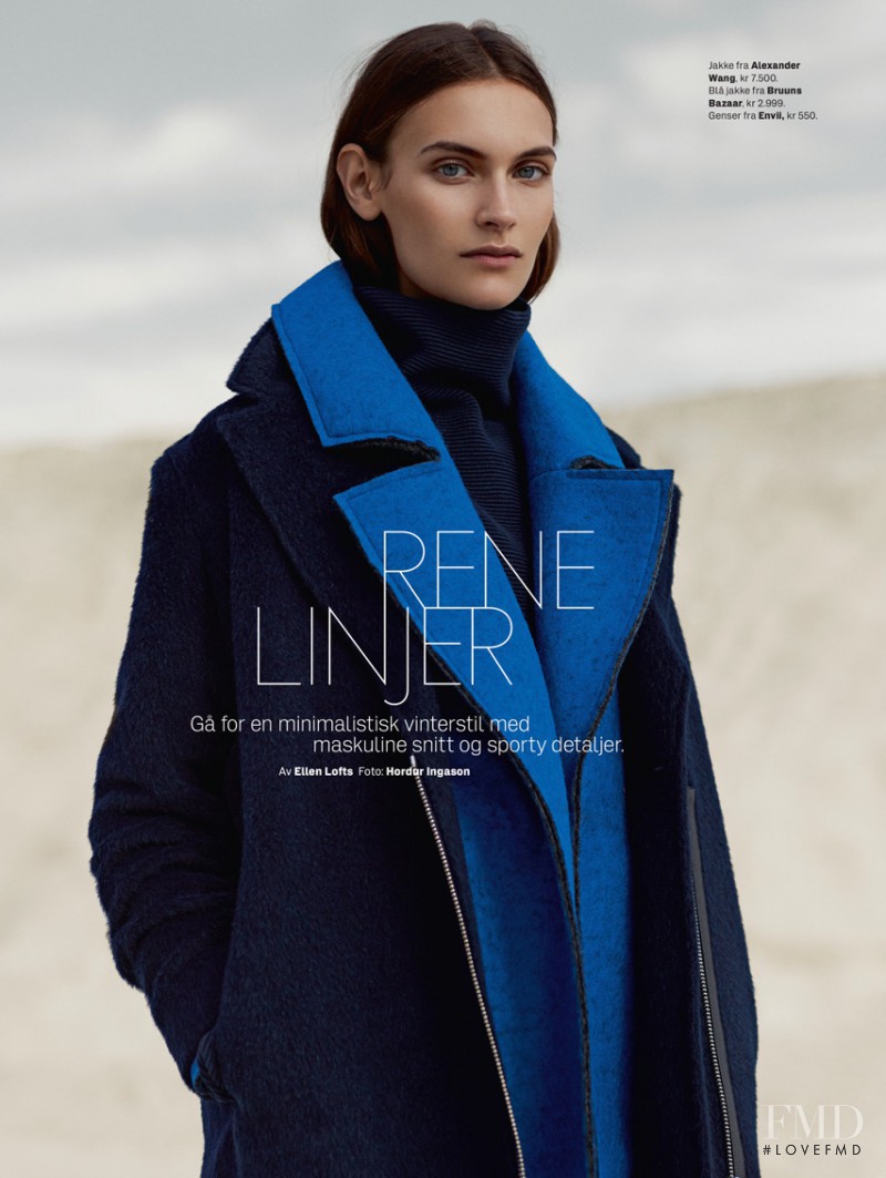 Fia Ljungstrom featured in Rene Linjer, January 2015