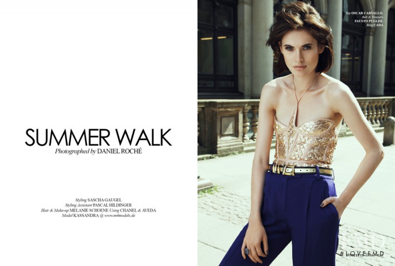 Kassandra Jensen featured in Summer Walk, August 2013