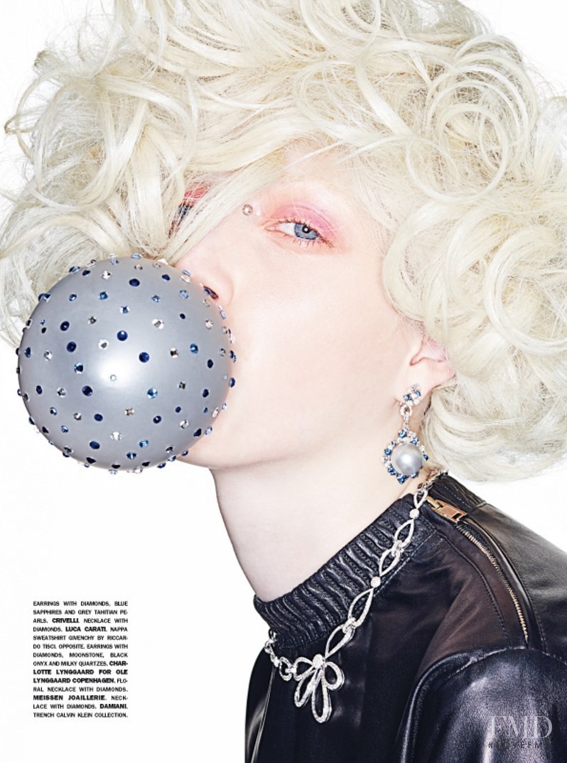 Chiara Mazzoleni featured in Pear Bubbles, May 2013