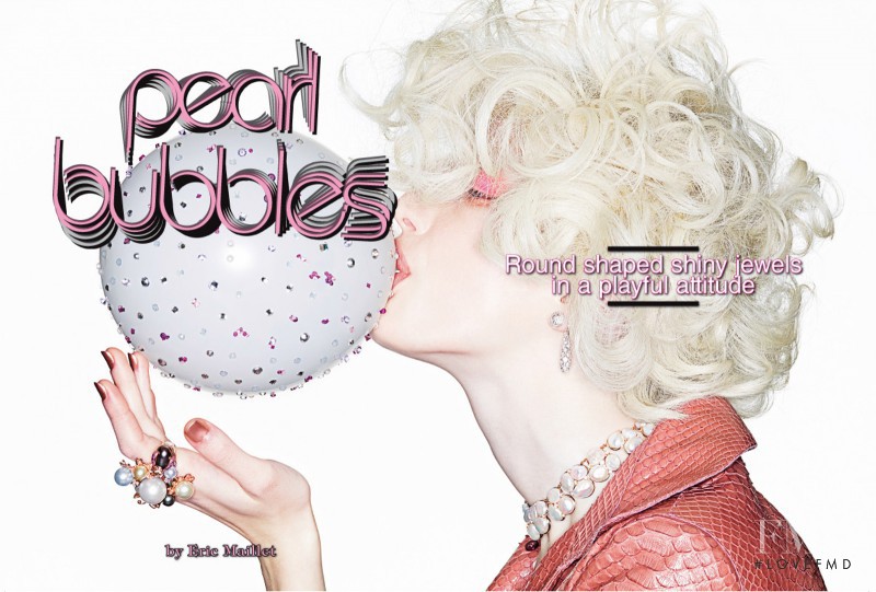 Chiara Mazzoleni featured in Pear Bubbles, May 2013