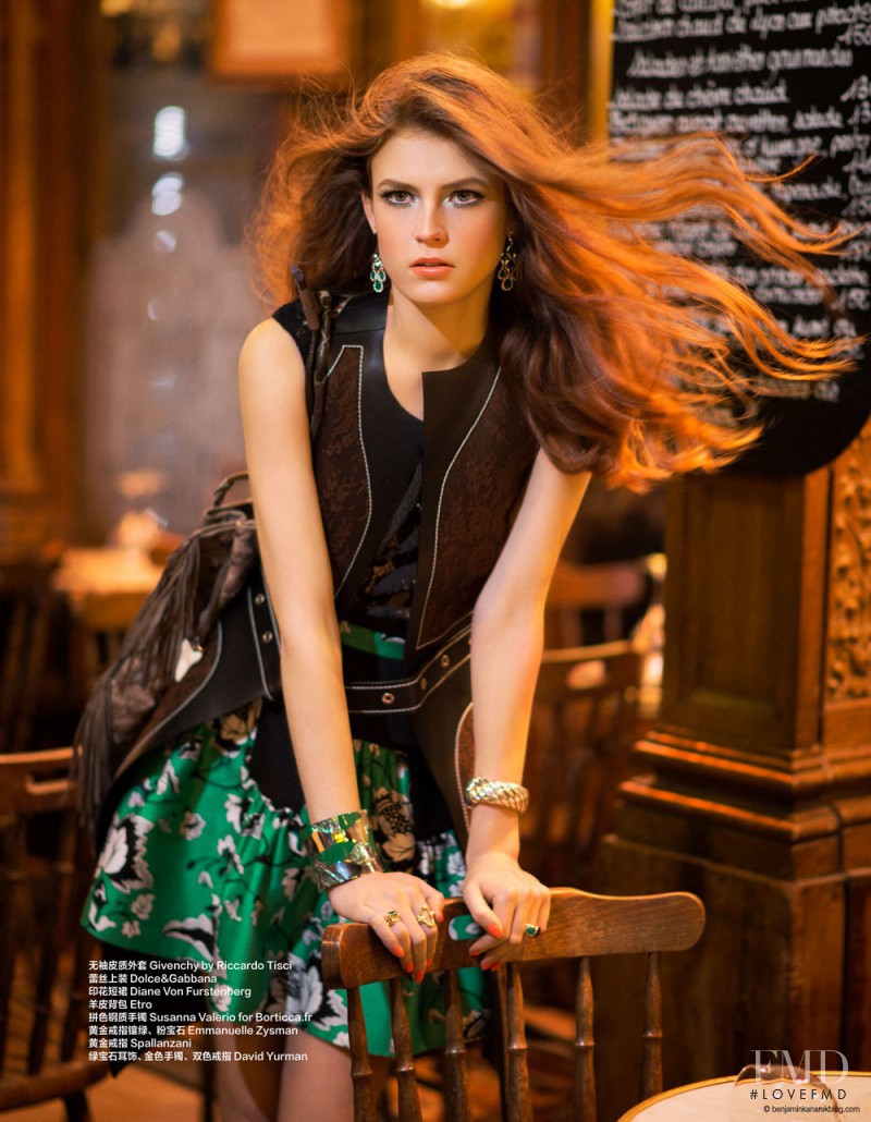 Yulia Serzhantova featured in Hippie Glam 70\'s, January 2015