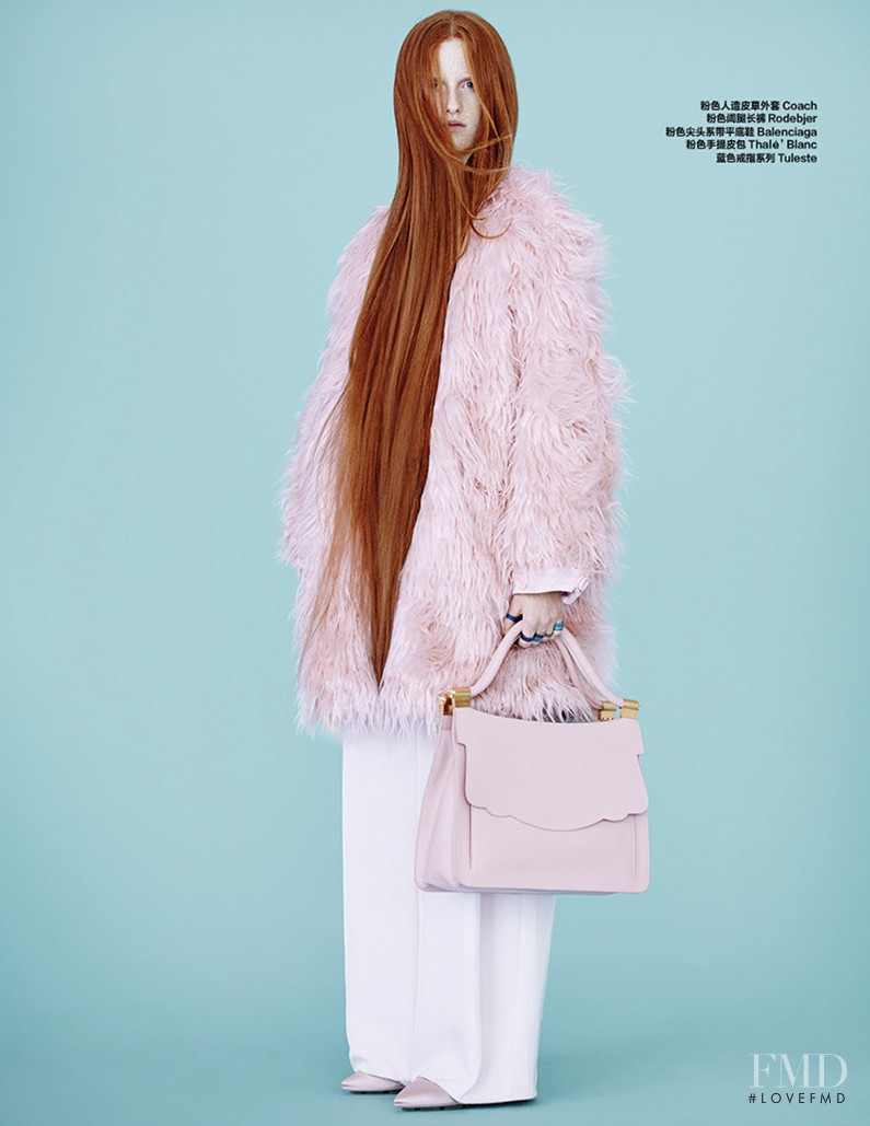 Magdalena Jasek featured in Fifty Shades Of Pink, February 2015