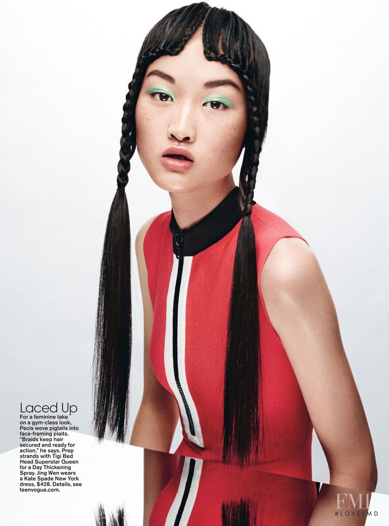 Jing Wen featured in Players, February 2015