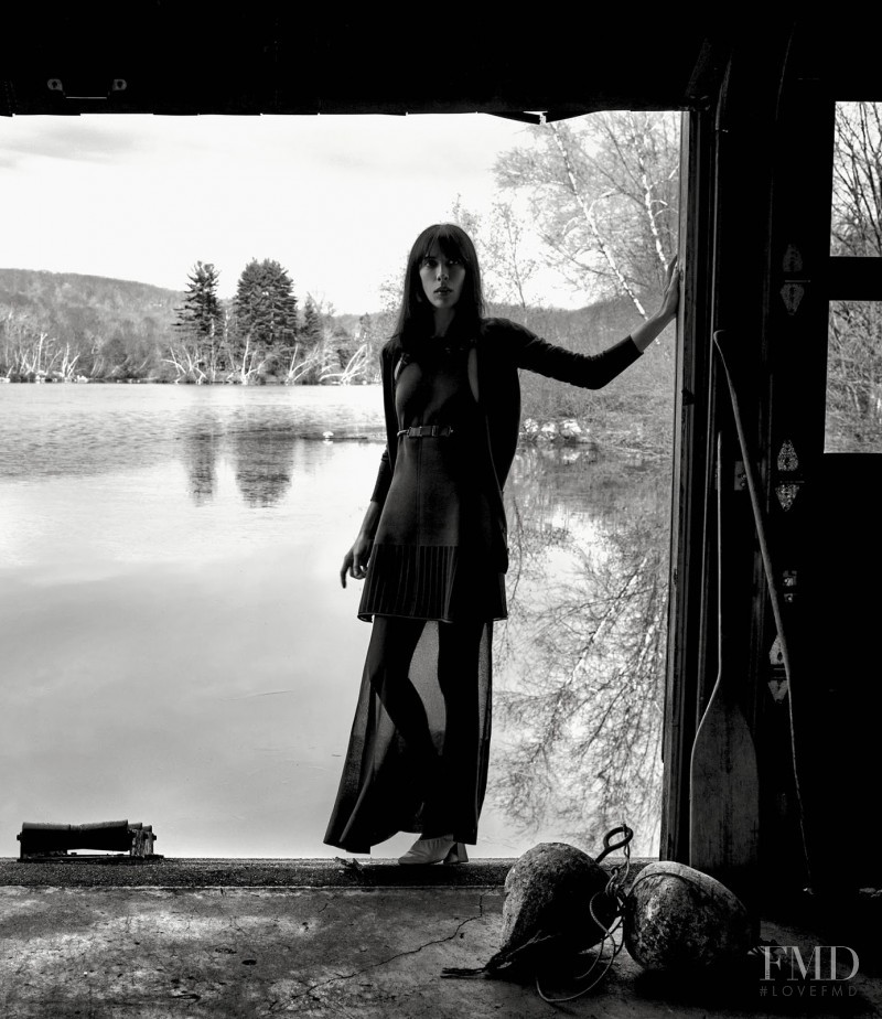 Jamie Bochert featured in Warming Trend Spring Knits, February 2015