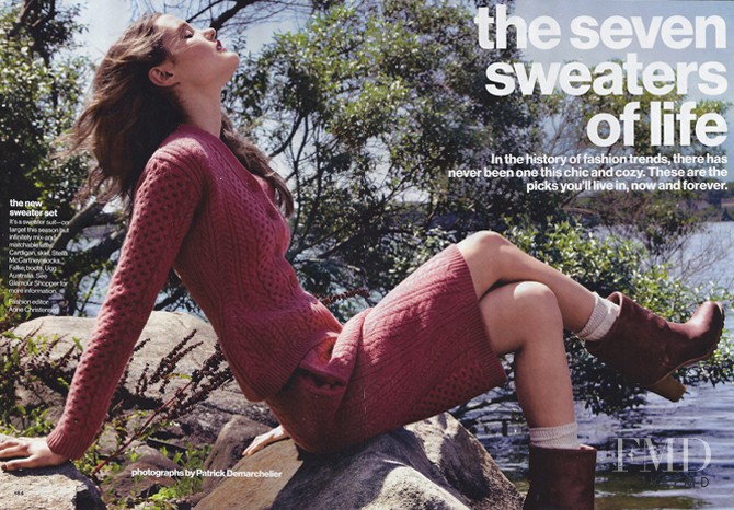 Katie Fogarty featured in The Seven Sweaters Of Life, November 2012