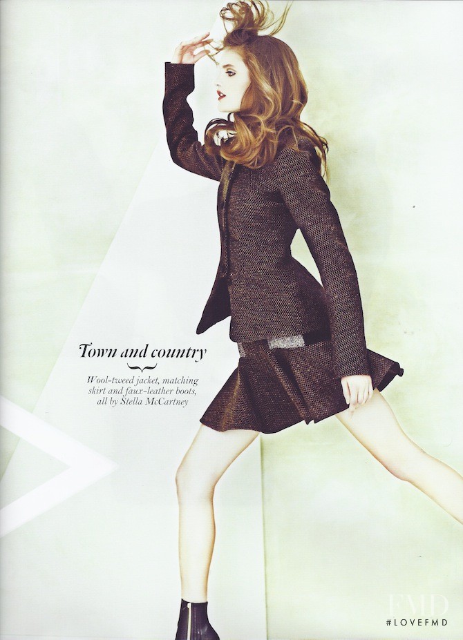 Katie Fogarty featured in The age of elegance, September 2012