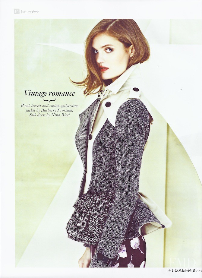 Katie Fogarty featured in The age of elegance, September 2012