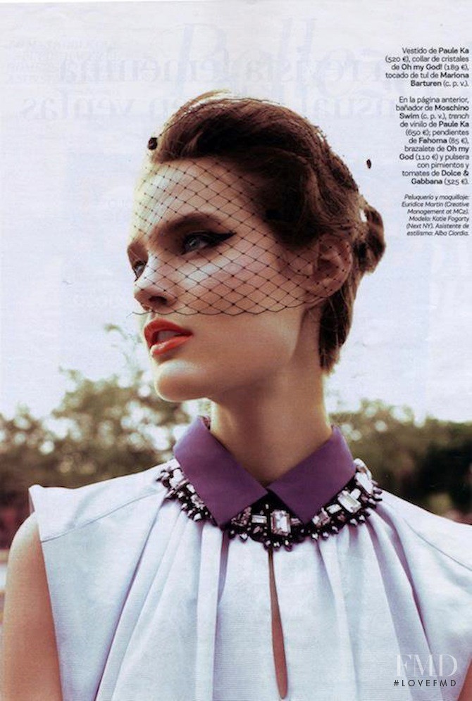 Katie Fogarty featured in Damas De América, June 2012