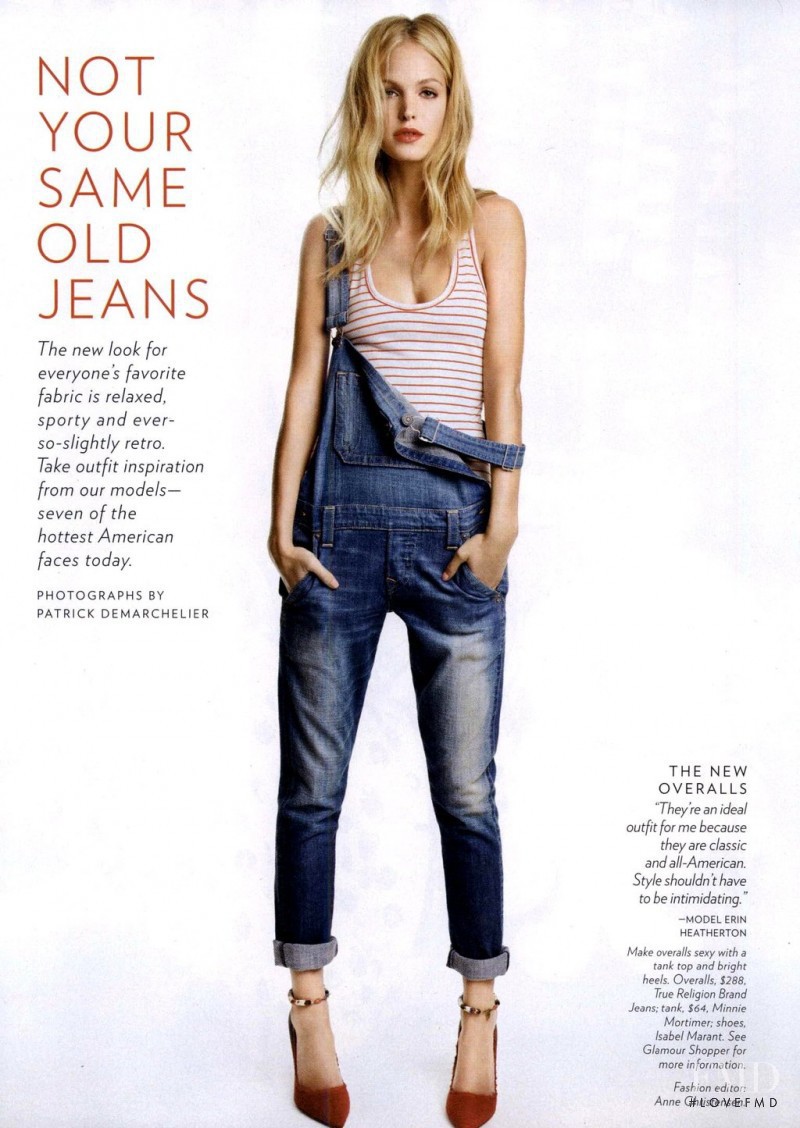 Erin Heatherton featured in Not Your Same Old Jeans, May 2011