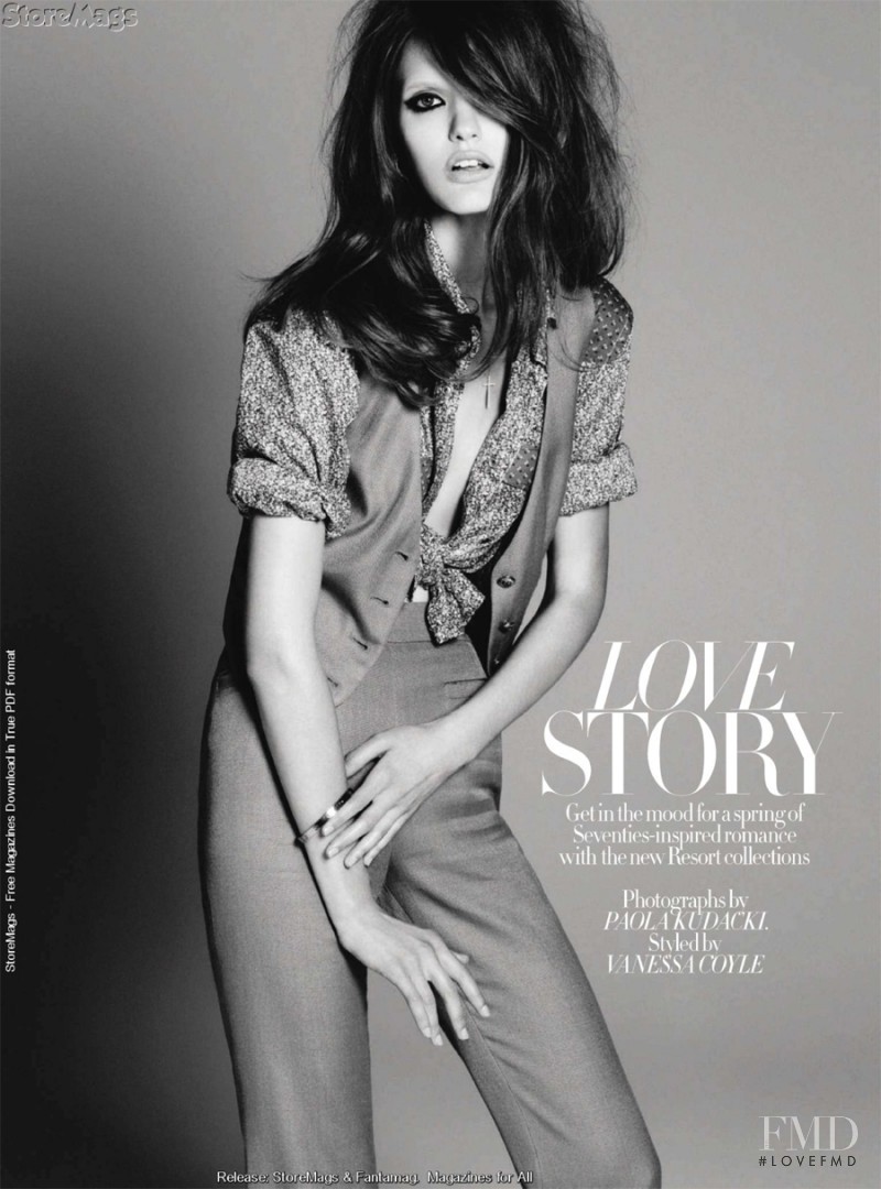 Katie Fogarty featured in Love Story, January 2011