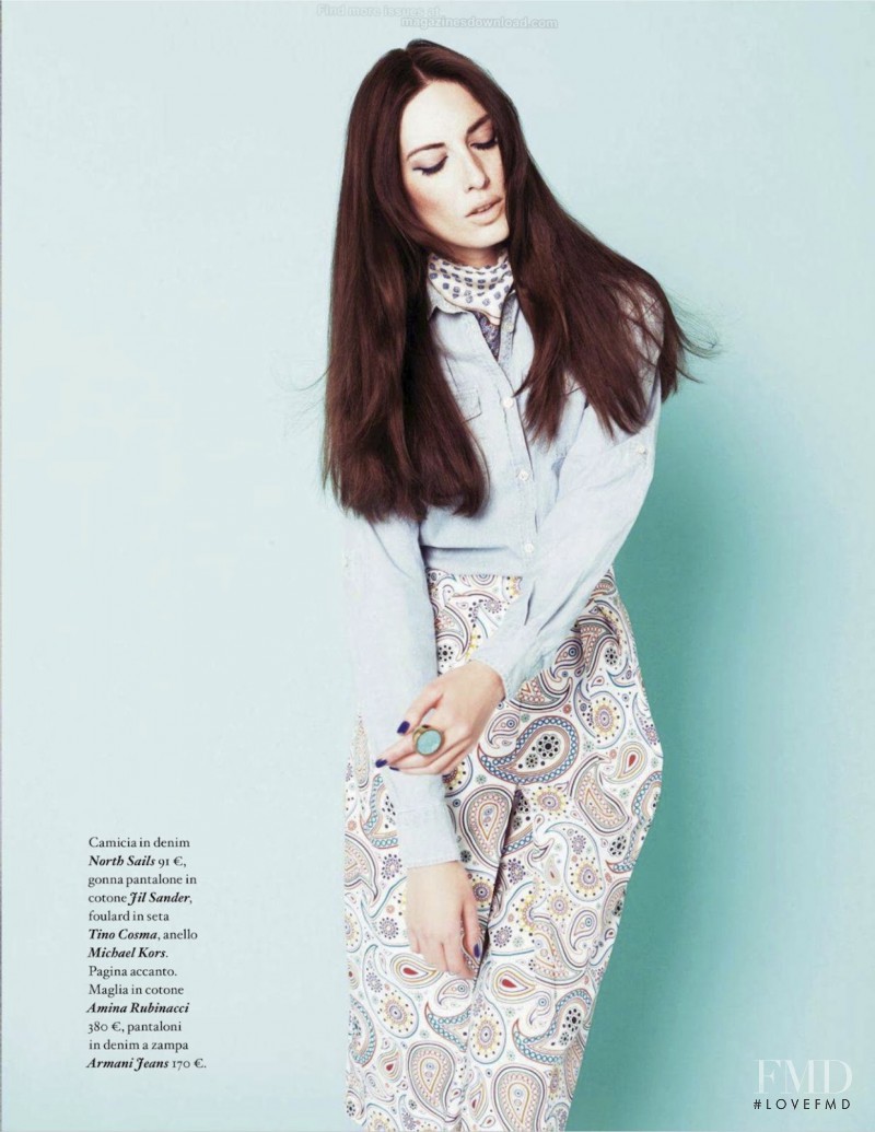 Chloé Lecareux featured in Young Ladies, July 2012
