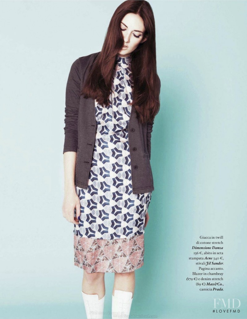 Chloé Lecareux featured in Young Ladies, July 2012