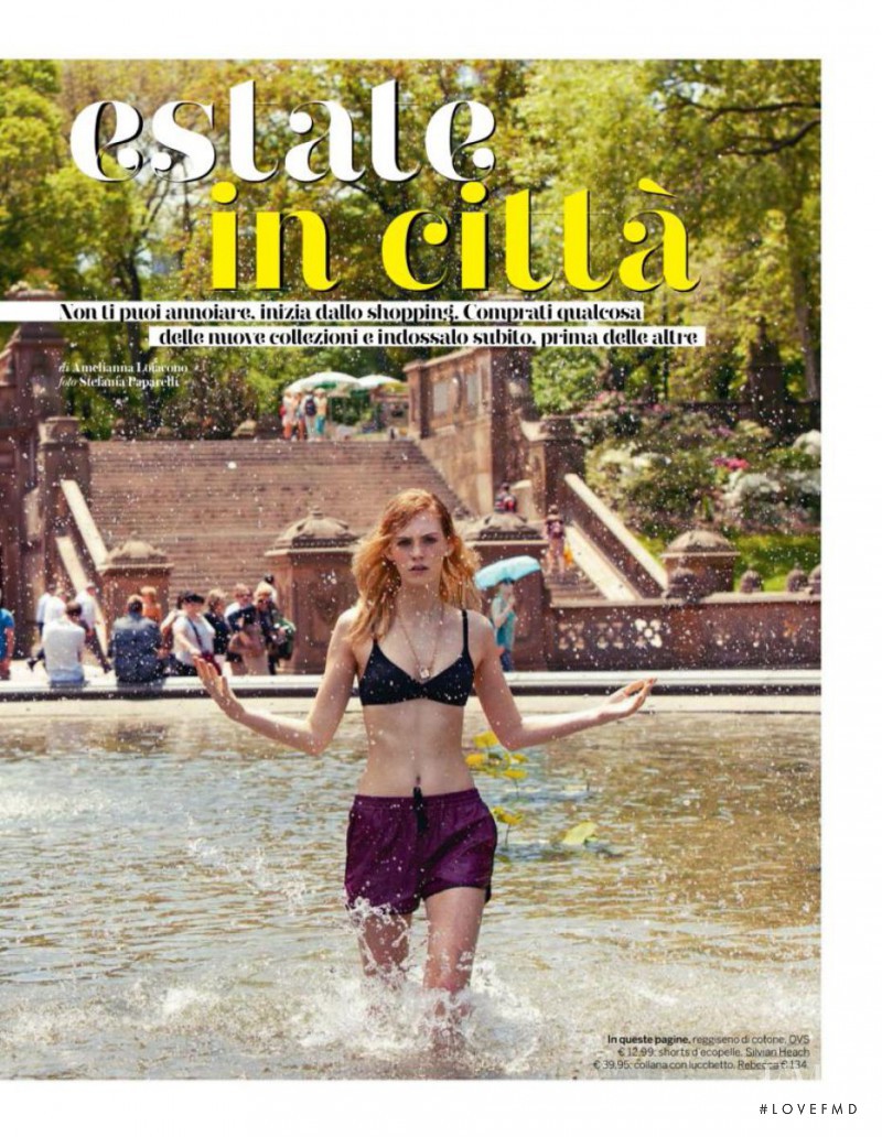 Charlotte Nolting featured in estate in città, August 2014