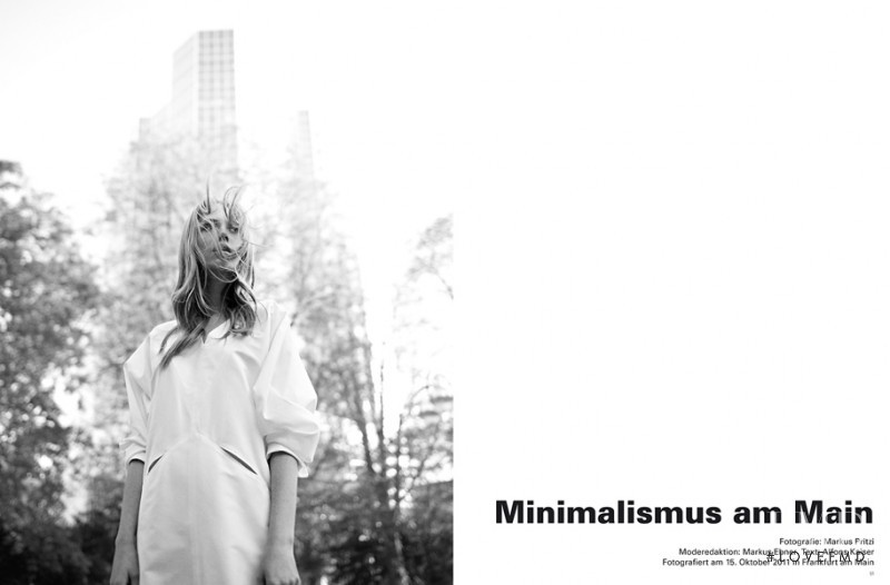 Charlotte Nolting featured in Minimalismus am Main, June 2012